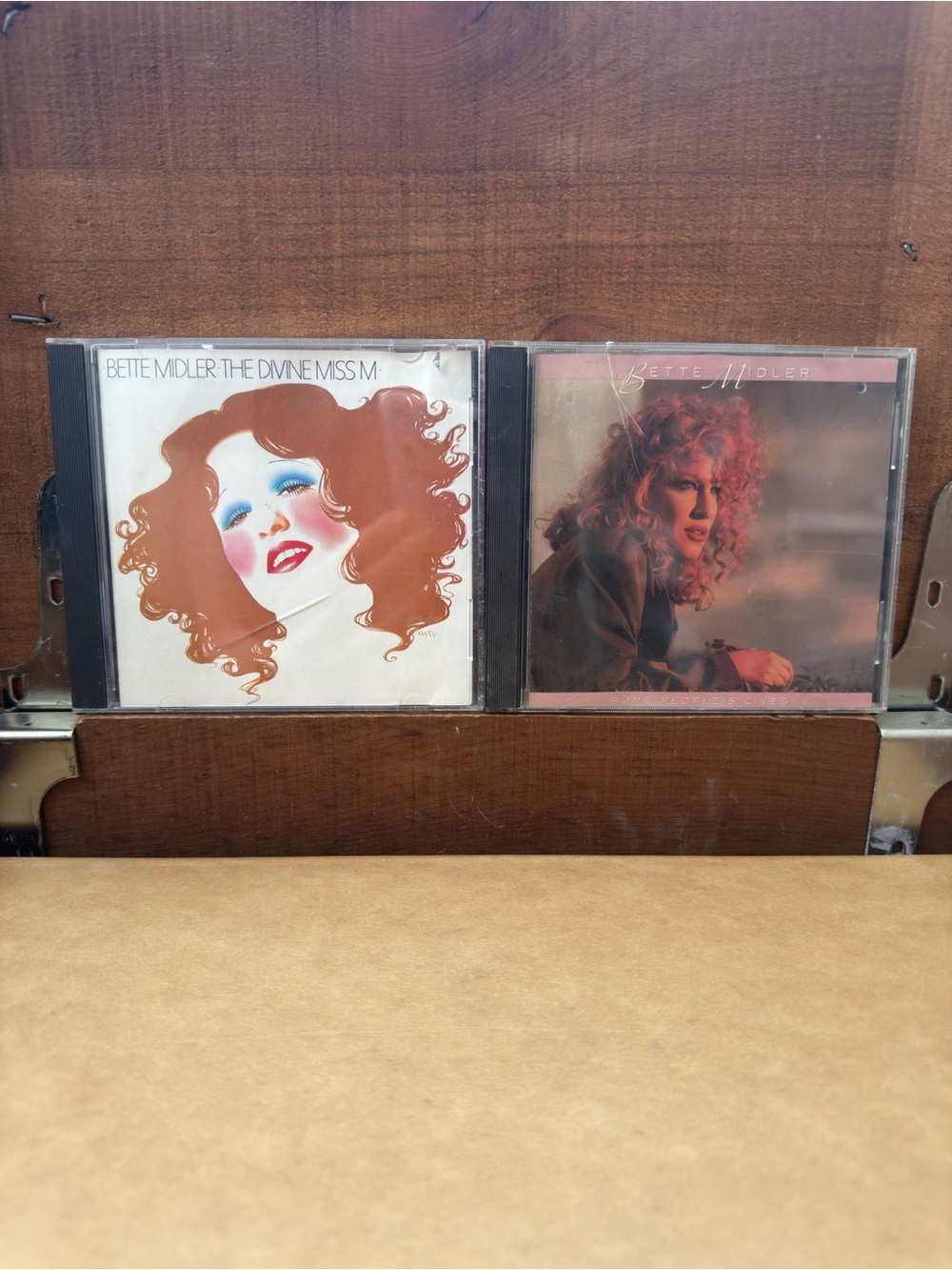 Bette Midler CD lot of 2 The Divine Miss M, Some People’s Lives